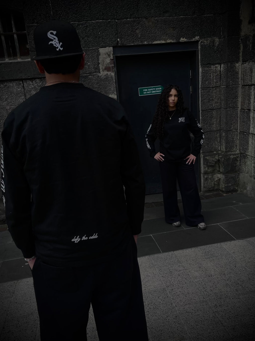 Avantii Longsleeve Tee - Pure Black