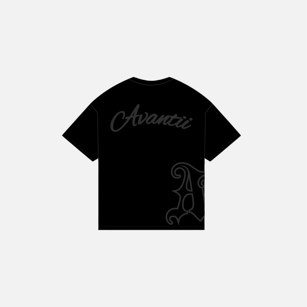 T-shirt Avantii « Stargazer » – Noir