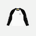 Avantii Longsleeve Tee - Black/White